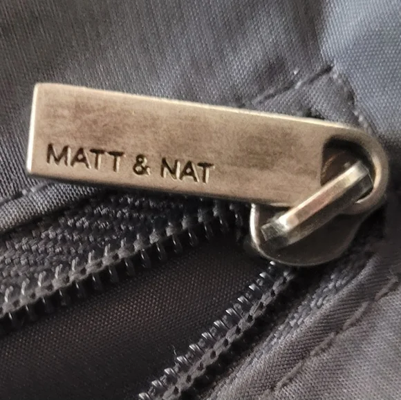 Matt & Nat Vegan Leather Brown Mitsuko Bowling Satchel and Crossbody Bag - Picture 12 of 16